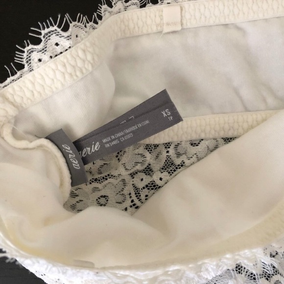 Aerie White Lace Bandeau - Picture 6 of 7